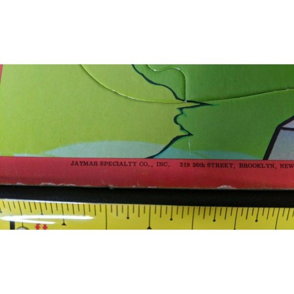 Vintage 1960s Jaymar Walt Disney Mickey Mouse Club Donald Duck Picnic Puzzle - Picture 8 of 10